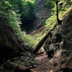 Am Uferweg Wallhausen - Marienschlucht