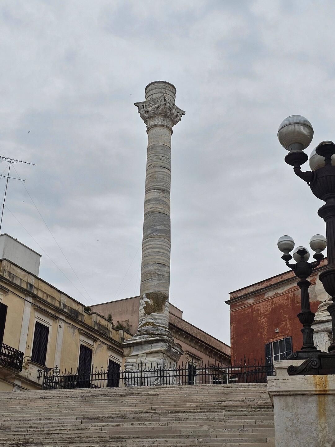 The Roman columns