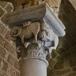 Inside Saint Benedetto church