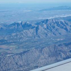 Mountains near Cape Town. Its very lumpy hereabouts.