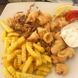 die ersten Calamari Fritti