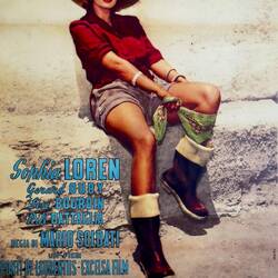 Sophia Loren rose to prominence after her role as a worker at the eel marinating plant in Comacchio.