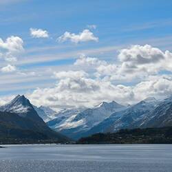Fjord voraus