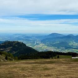 Blick nach Hallein und Salzburg