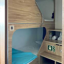 Unsere Schlafplätze / Our sleeping places