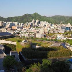 Stadtbild mit Asian Culture Center / Cityscape with Asian Culture Centre