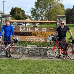 Mile Zero - The symbolic beginning of the 8000km Trans Canada Highway