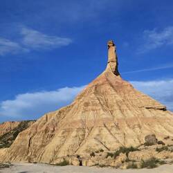 Castil de Tierra von hinten