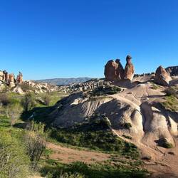 Site de la vallée de Zelve - immense ville troglodyte utilisée jusqu'en 1954 !!