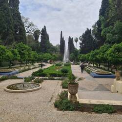 Wasserspiele mit Wasser, bisher waren sie überall trocken
