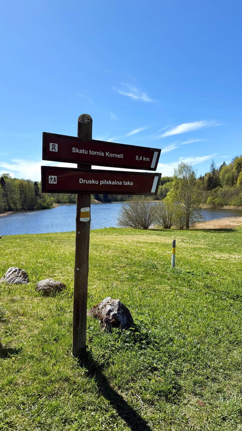 Gut ausgeschilderter Nature Trail