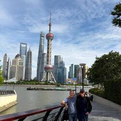 View from the Bund walk