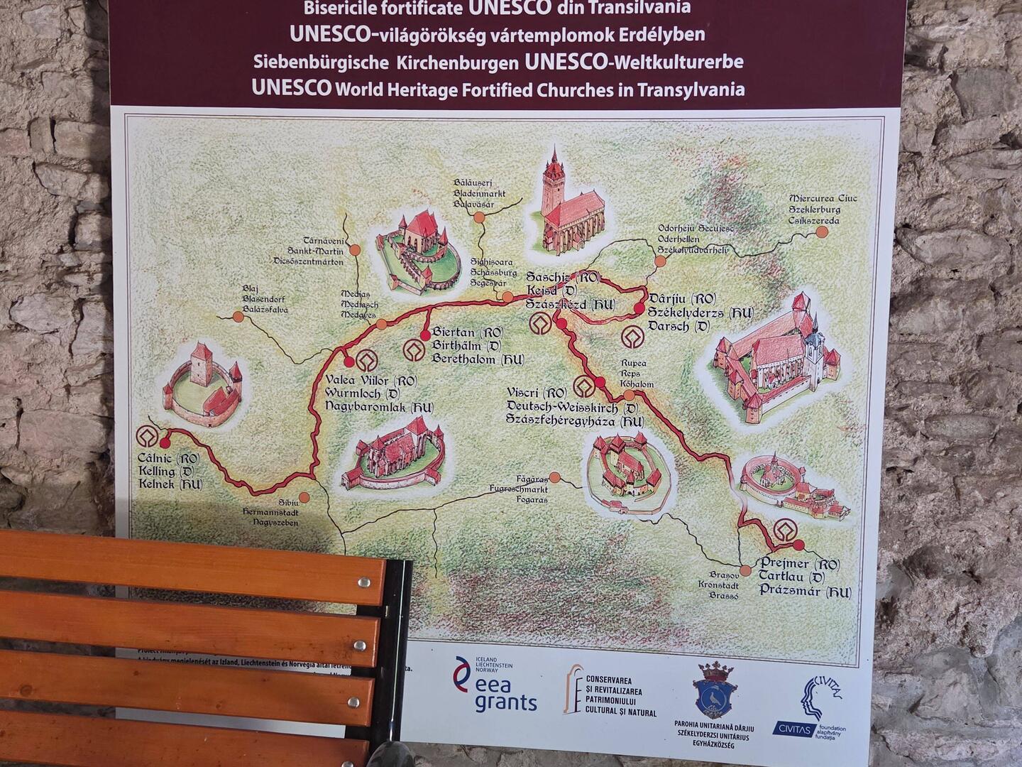 All the UNESCO Heritage Listed Fortified Churches in Transylvania