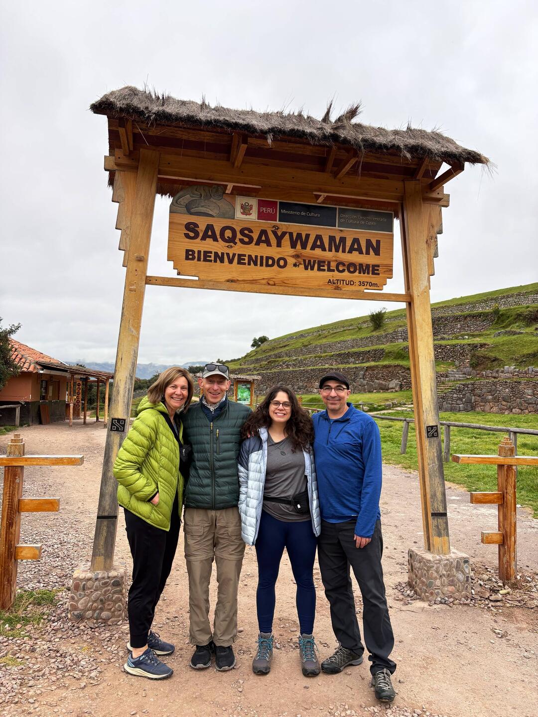 Our first stop the "capital" of the Inca Empire