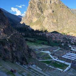 From the Ollantaytambo Fortess