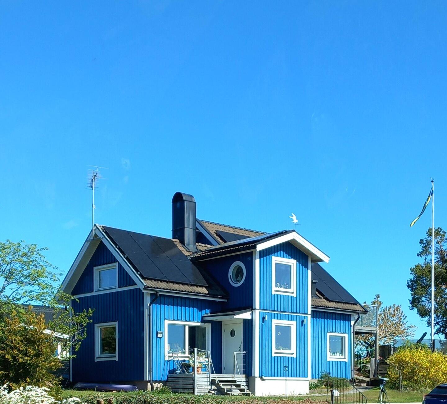 Ein Traumhaus in blau...