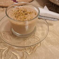 Leckere hausgemachte Caramelcreme