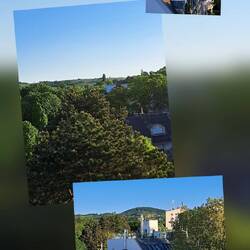 Letzter Blick aus dem Hotelzimmer