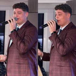 Asher performing