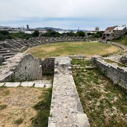 L'amphithéâtre de Salona : entrée à 10€ 🤣