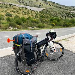 Pause dans la descente pour vérifier ce rayon