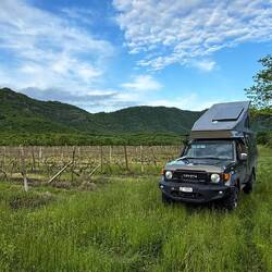 Overnight dans les vignes