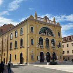 Le théâtre de Split. Inspiration italienne