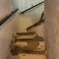 Da geht's zum Turm hinauf