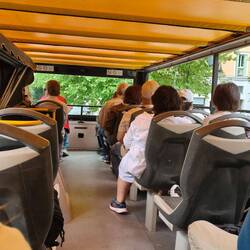 Inside the bus