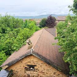 View from the albergue
