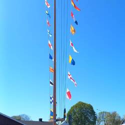 Flaggenmast