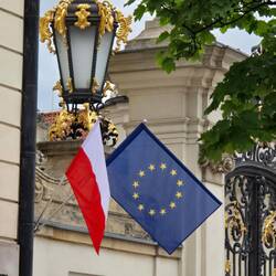 Achja...Heute war auch noch Europatag...wird hier groß gefeiert