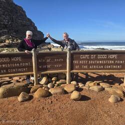 Cape of Good Hope. Have done Cape Horn, now for Australia.