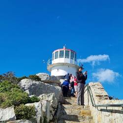 This lighthouse was retired because it was too high and got clouded in.