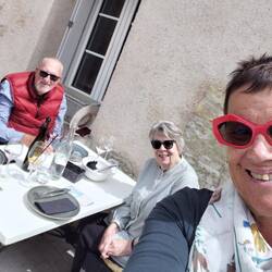 A looooong lunch at La Terrace Restaurant