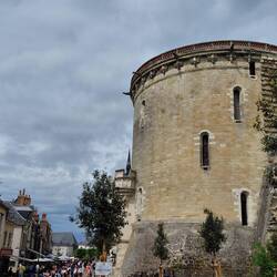 Windows, barred on the turret of Chateau Amboise