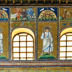 Basilica di Sant'Apollinare Nuovo — Ravenna, Italy.