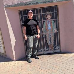 Jeff with Billy the Kidd