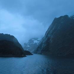 Einfahrt Trollfjord