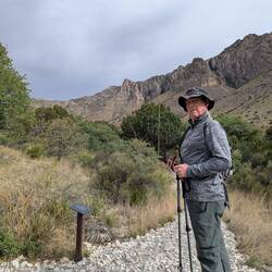 Start of devil's hall trail