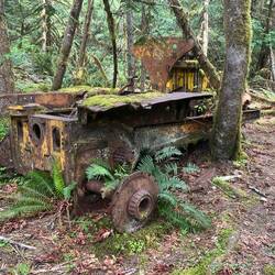 The old Caterpillar Dozer.