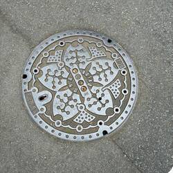 A Tokyo manhole cover
