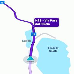 Paso de Alpes, Flüela