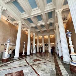 Das Sanatorium für Stalin - das einzige was noch in Betrieb ist