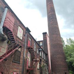 Yet another industrial building and chimney