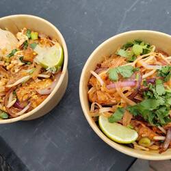 Sweet and tangy Pad Thai for tea