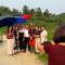 A group of Chinese tourists hijaked Lilz to join them in their group photo!