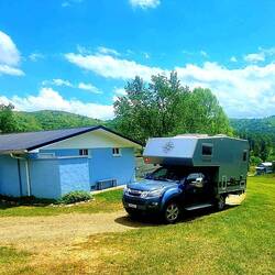 Miller Camping mit $5 Dusche