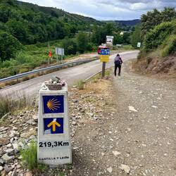 Almost to Molinaseca, finally!