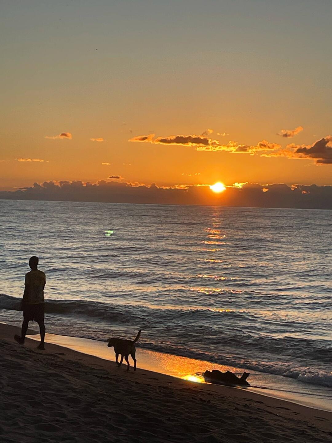 Final sunrise at Lake Malawi